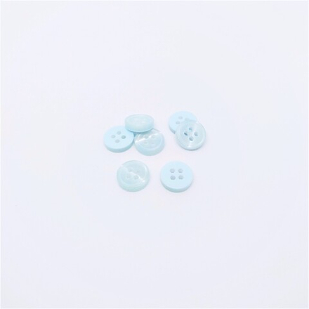 Пуговицы №688, 11мм, цв.голубой (CB M-32)