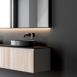 Встраиваемый смеситель для раковины ALEXIA 362101NM чёрный