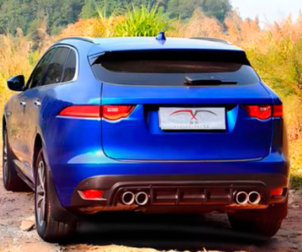 Диффузор для Jaguar F-Pace 2016-2020 Ягуар