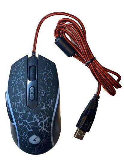 Игровая мышь проводная G7 (Black) черный