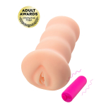 Мастурбатор-вагина 18см с вибрацией Kokos Virgin