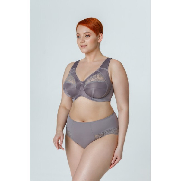 Бюстгальтер Sermija Honey мягкая чаша на каркасах (серый жемчуг)