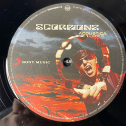 Виниловая пластинка LP Scorpions Acoustica (Европейский Союз 2017)