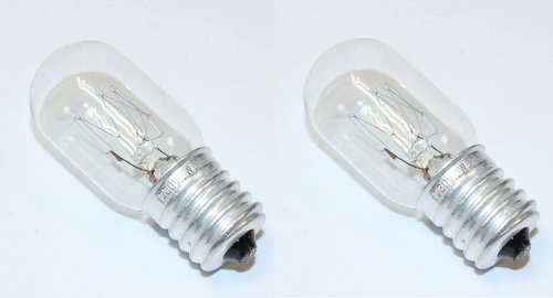 Лампа для холодильника 220V/15W, цоколь Е17 2шт