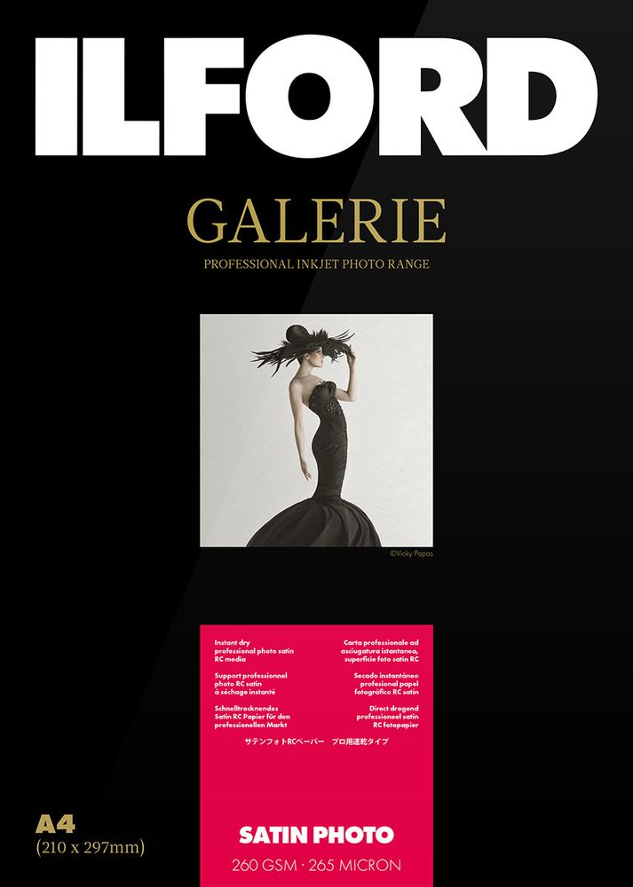 Фотобумага ILFORD Galerie Prestige Satin Photo, 1 рулон, 17&quot; - 43,2cm x 30,5m (GA6907432031)