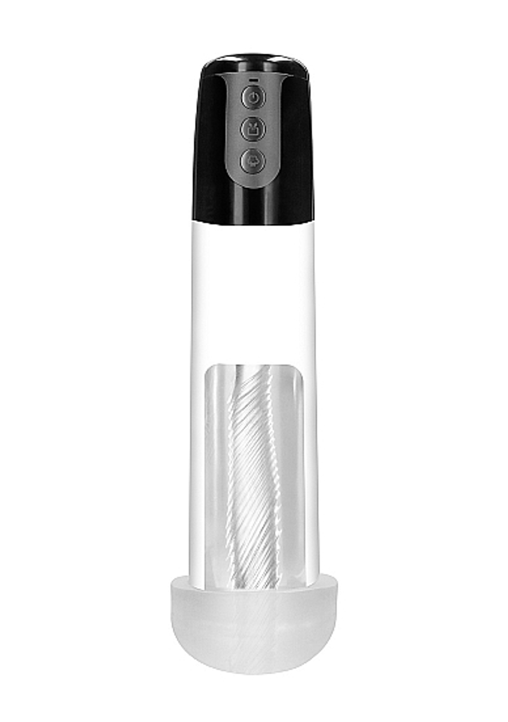 Автоматическая вакуумная помпа на батарейках Automatic Cyber Pump with Masturbation Sleeve