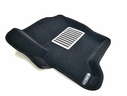 Коврики салона для LAND ROVER Discovery 3 (2005-2009) Euromat 3D Lux черные. Арт. EM3D-003100