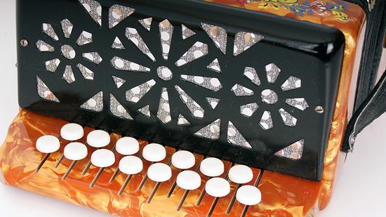 S40XL-C-YL Гармонь "Сувенир" 15х12-I, желтая, Шуйская гармонь