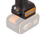 Угловая шлифмашина бесщёточная аккумуляторная WORX WX814.9