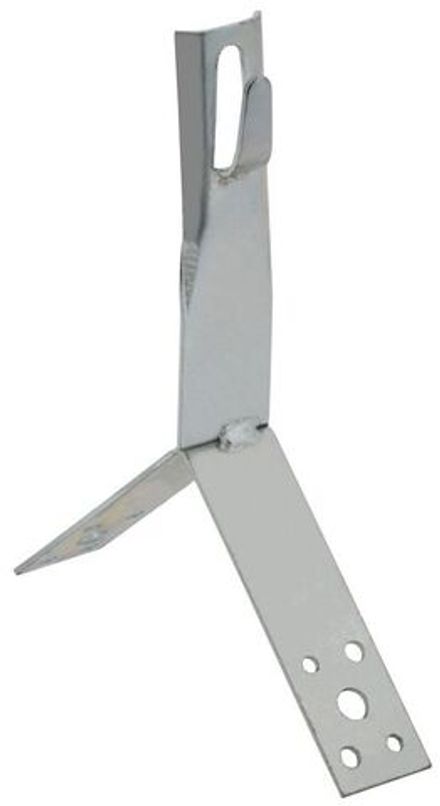 Держатель проводника круглого 6-8мм конька H=80мм оцинк. сталь IEK ZDP80-11-4-68-80