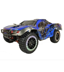 Радиоуправляемый шорт-корс Remo Hobby EX3 UPGRADE (синий) 4WD 2.4G 1/10 RTR