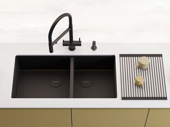 Кухонная мойка OMOIKIRI Taki 85-2-LB-U/IF-IN Side (арт.4997037)