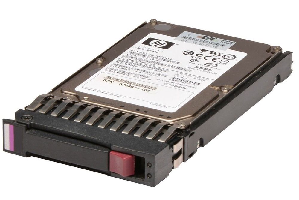 Жесткий диск HP SFF SAS 146Gb 10K 2.5 DG146BB976