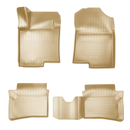 Ковры в салон Norplast/Unidec для Hyundai Bayon (2021-), Бежевый, арт.NPA11-C31-035-B