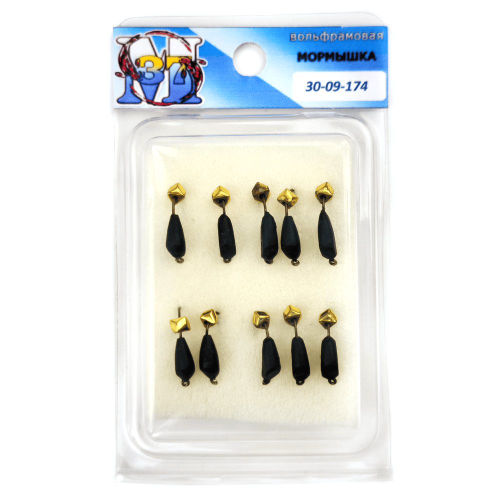 Мормышка "Копыто" + многогранник (3мм)