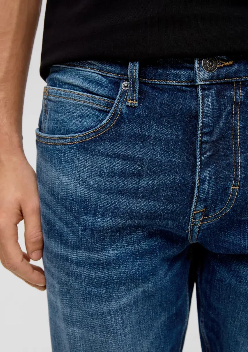 Джинсы прямые s.Oliver Jeans Shawn / Regular Fit / Mid Rise / Tapered Leg