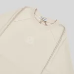 Купить Толстовка One Two Raglan Sweatshirt Logo Turtledove бежевая Толстовка One Two Raglan Sweatshirt Logo Turtledove бежевая