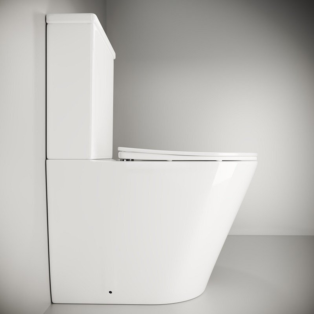 Унитаз-компакт Ceramica Nova HighLight Rimless CN1802 крышка микролифт безободковый