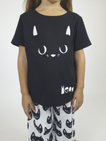 7-49-2 Пижама для девочки (фуфайка и брюки)