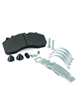 Колодки тормозные для тягача Shacman X6000