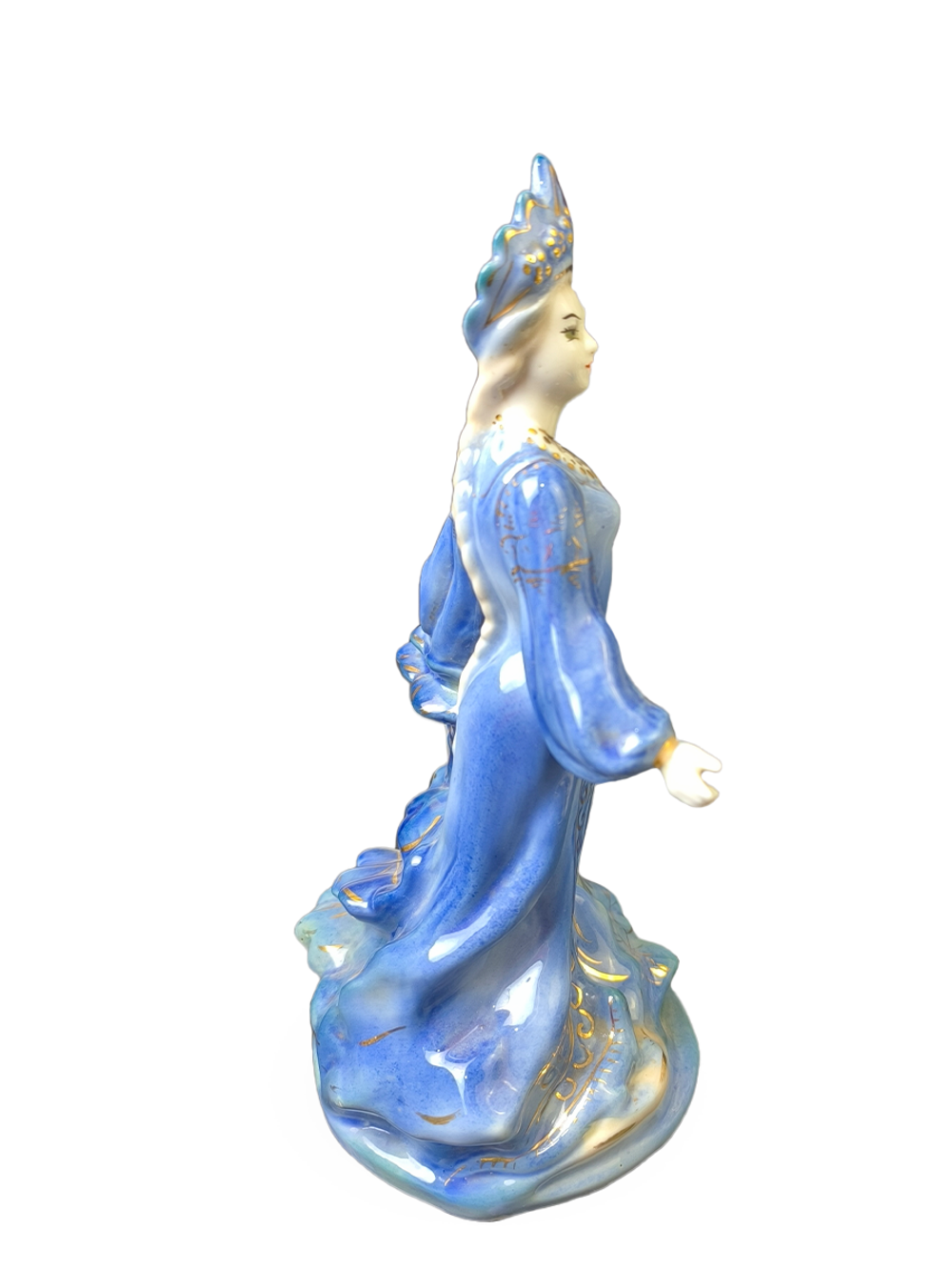 Фарфоровая статуэтка "Хозяйка медной горы" Гжель