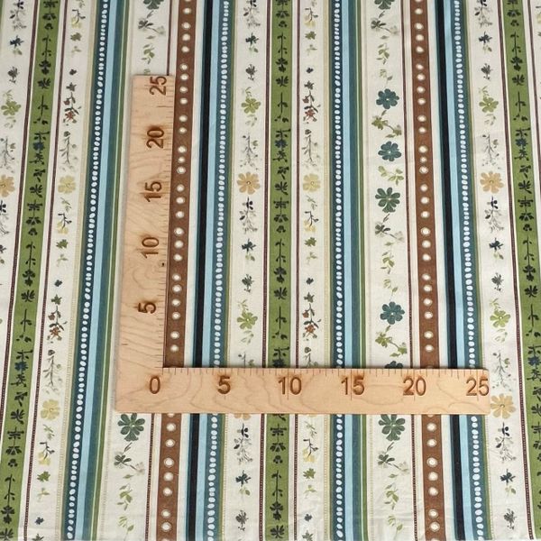 ПОЛОСКИ НЕЖНЫЕ ЦВЕТЫ, 100% хлопок 4