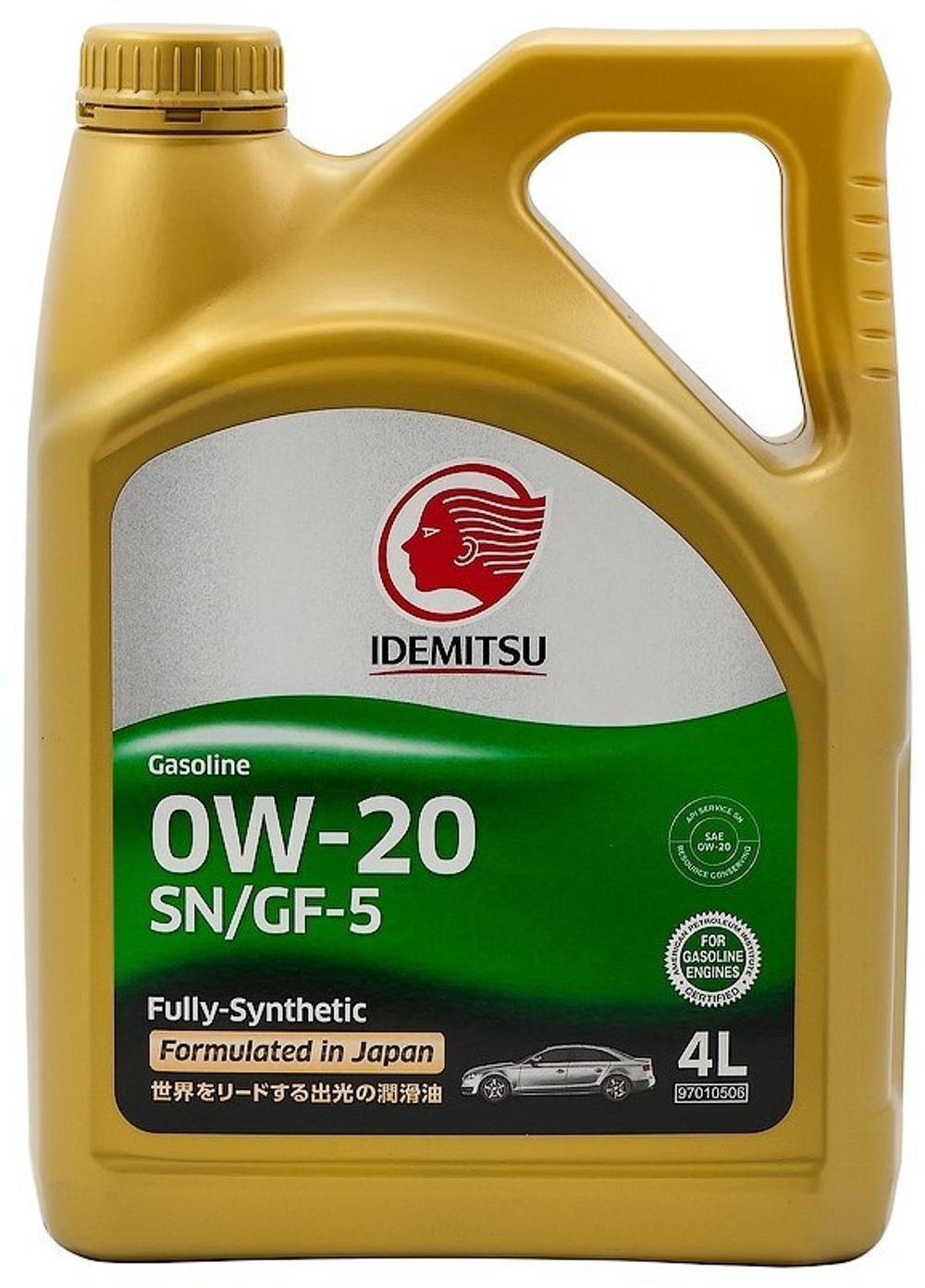 Масло моторное IDEMITSU 0W-20 Gasoline F-S SN пластик 1л / 0W20