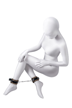 Наножники с леопардовым принтом Anonymo Ankle Cuffs #0152