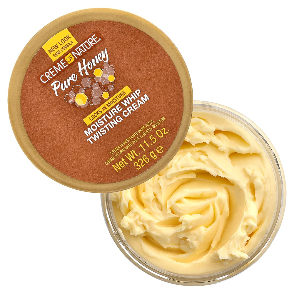 Creme Of Nature, увлажняющий крем-капсула, 100% чистый мед, 326 г (11,5 унции)