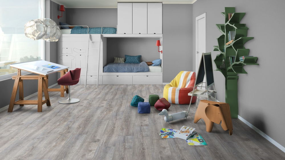 Ламинат Tarkett Estetica Дуб Эффект светло-серый