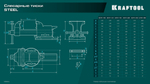 KRAFTOOL STEEL, 125 мм, стальные слесарные тиски (32701-125)