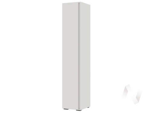 Пенал закрытый ПН 01 МС Хелен ЛДСП (белый/белый шагрень)