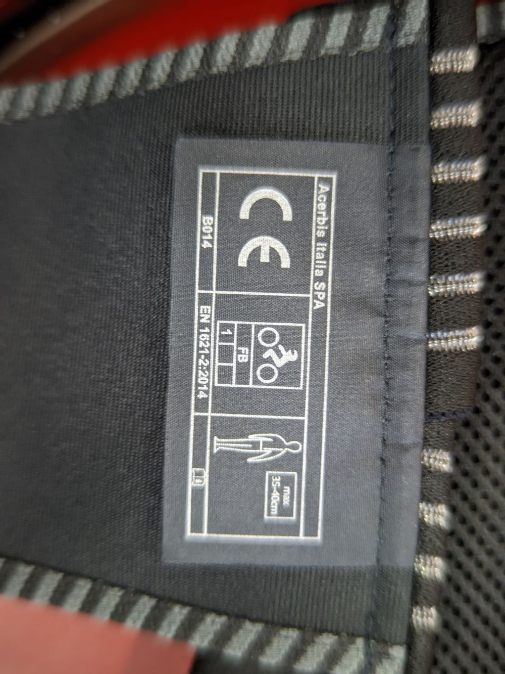 Защита спины Acerbis BACK COMFORT 2.0 BACK PROTECTOR. р. S/M