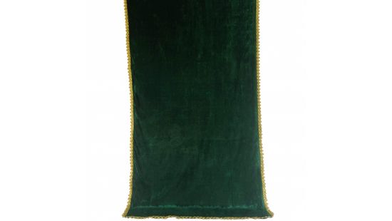 Покрывало мусульманское Бархат зеленый