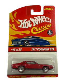 Hot Wheels Classics Series 1: 1971 Plymouth GTX (Cherry) (#10 of 25) (2005)
