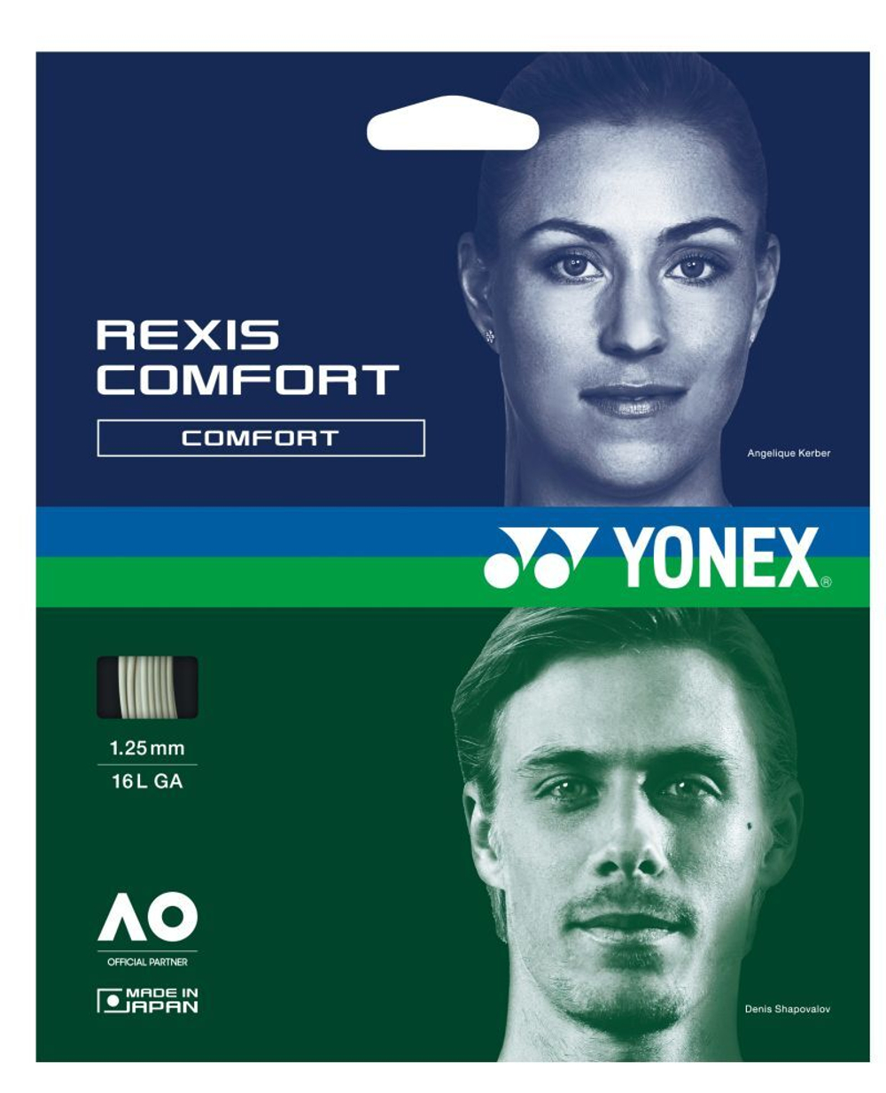 Теннисные струны Yonex Rexis Comfort (12 m) - белый