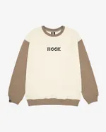 Толстовка Hook Лидер колорблок бежевый