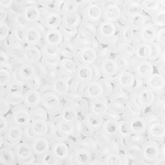 Японский бисер TOHO Demi 8/0 (№161F), прозрачный радужный матовый