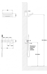Душевая система скрытого монтажа Grocenberg GB5030BG с Картриджем Kerox (Венгрия)