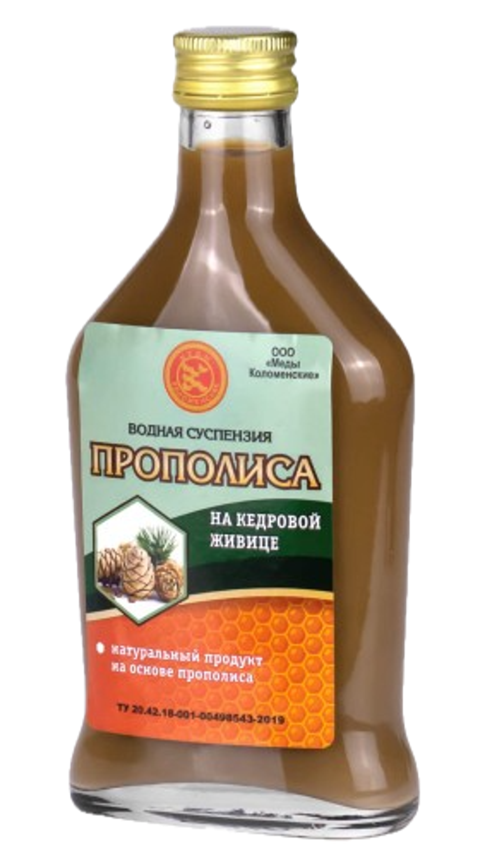 Водная суспензия прополиса на Кедровой живице, 250 мл
