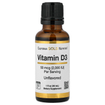 California Gold Nutrition, витамин D3, с нейтральным вкусом, 50 мкг (2000 МЕ), 30 мл (1 жидк. унция)