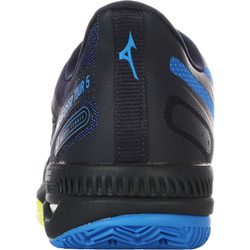 Мужские кроссовки теннисные Mizuno Wave Exceed Tour 5 CC - totalclipse/neolime/supersonic