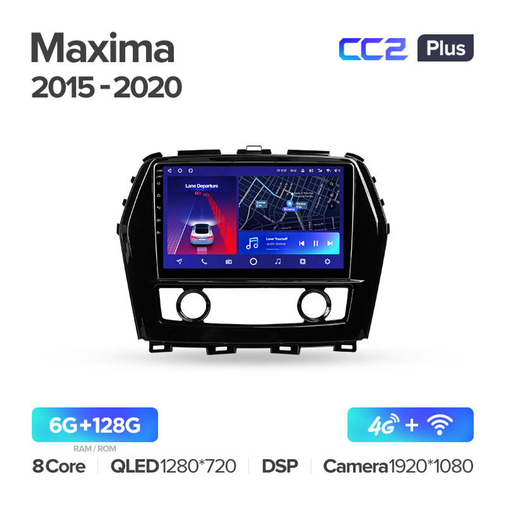 Teyes CC2 Plus 10,2" для Nissan Maxima 2015-2020