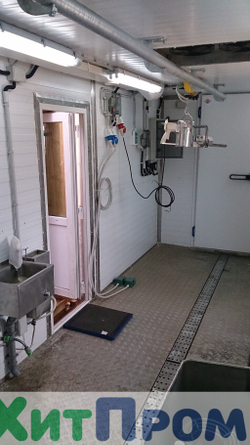 Линия убоя МРС 200 голов/смена с вертикальным съёмом шкуры. р.Тыва