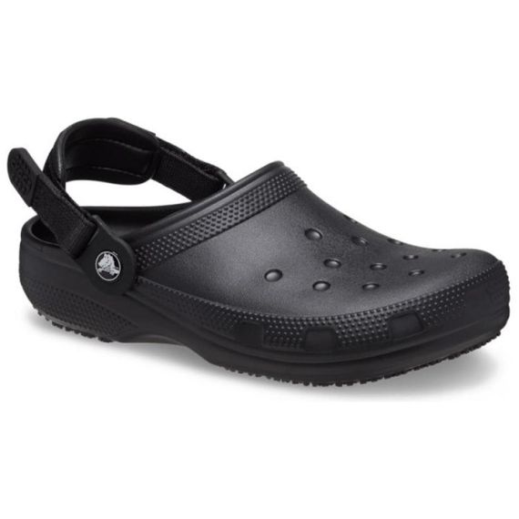 Crocs Classic Slip Resistant Work Clog 'Black'