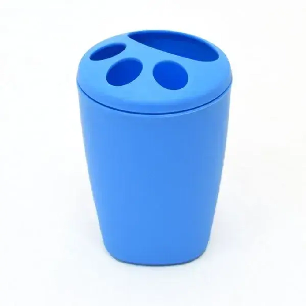 Подставка для зубных щеток Aqua голубая лагуна