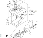 Анод цинковый для SUZUKI DF20-30/DT20-30