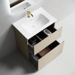 Тумба напольная Sancos Folk Floor 690х445х850, c двумя ящиками оснащенными доводчиками, Капучино, арт.FL70FCP