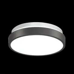 3012/AL MINI SN 000 Светильник пластик/белый/черный LED 12Вт 4000K D200 IP43 SMALLI