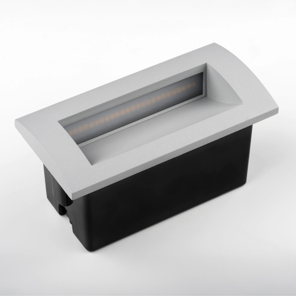 383592 Светильник ESTRA LED 5W 200LM 120G СЕРЫЙ 3000K IP55